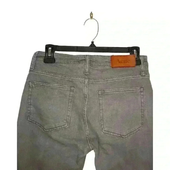 𝅺acne STUDIOS FLEX/ZICK GRAY JEANS DENIM SIZE 28/34 - Picture 7 of 9